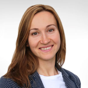 Mitarbeiterin im Vertrieb Oksana Holovey